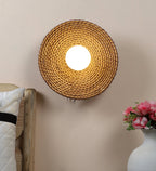Rattan Wall Lamp for Bathroom | Cane Wall Light - Sanya