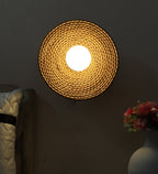 Rattan Wall Lamp for Bathroom | Cane Wall Light - Sanya