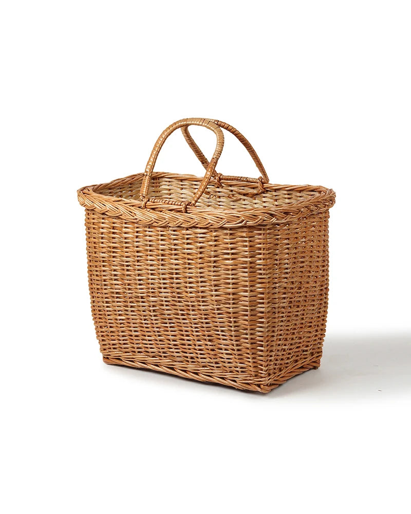 Artisan Wicker Picnic Basket for Family Outings, Lunch & Travel Adventures — Canewoven