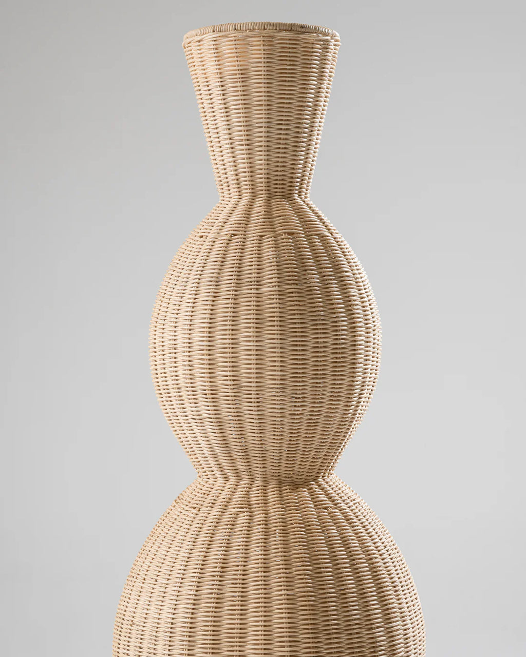 Handmade Form & Fiber Floor Lamp | Handwoven Rattan Wicker Floor Lamp | Eco-Chic Standing Light | Modern Boho Style for Living Space | Eco-Friendly Artisan Décor | Rustic Home Décor Lighting with Natural Finish | Dia(40*160 cm)