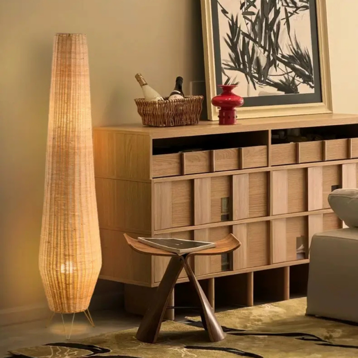 Cane Floor Lamp – LP-49