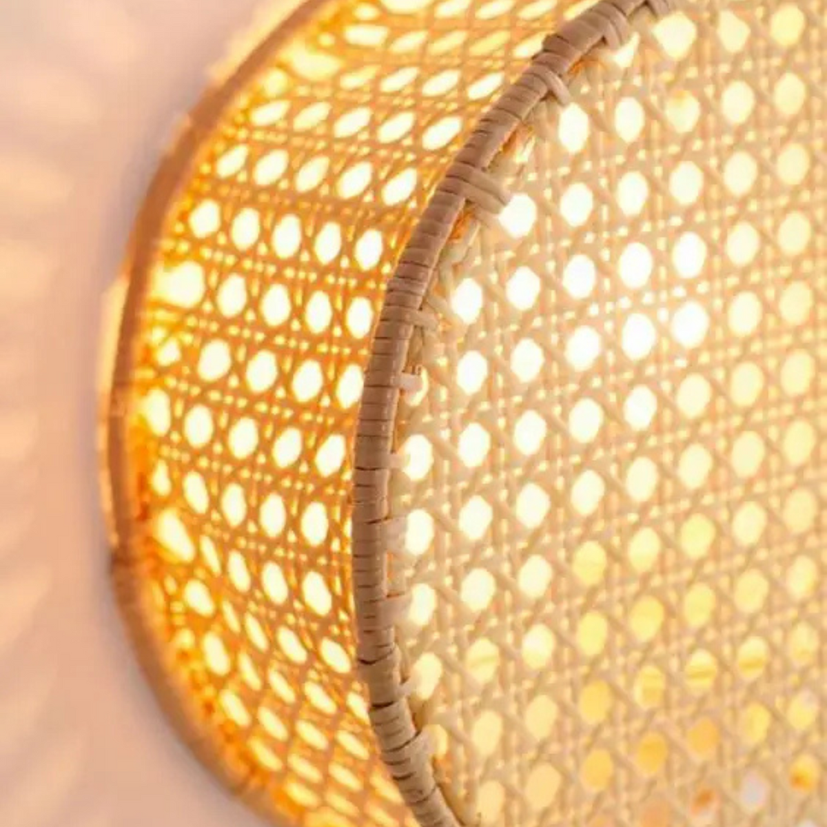 Cane Round Wall Lamp – LP-54
