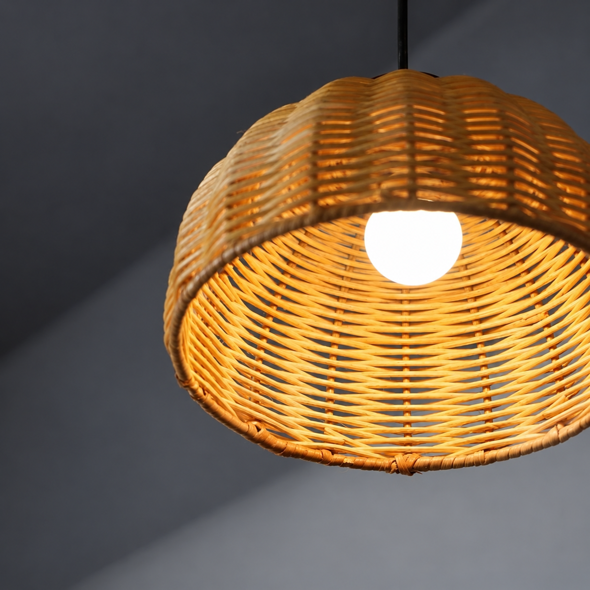 Coco Pendant Lamp — Canewoven