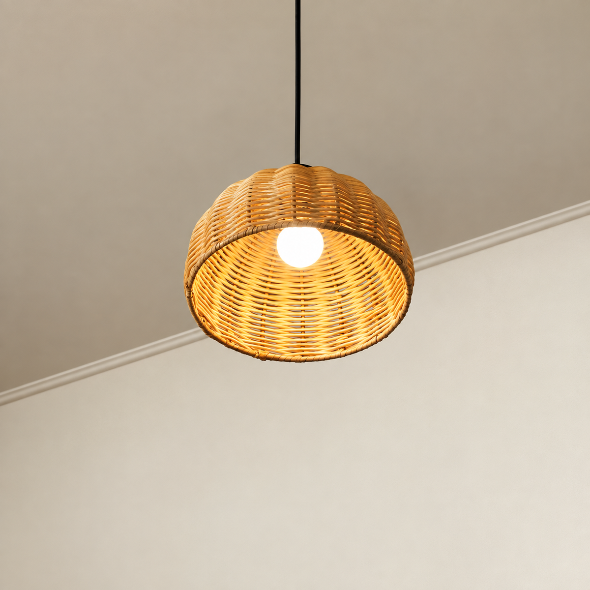 Coco Pendant Lamp — Canewoven