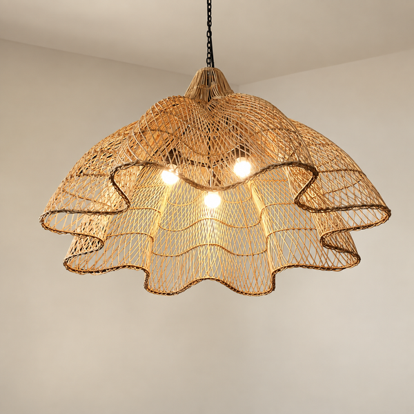 Eclipsa Pendant Light — Canewoven