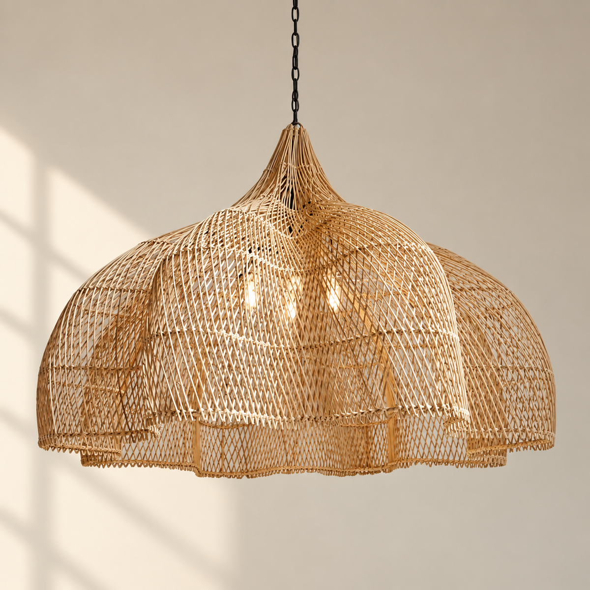 Eclipsa Pendant Light — Canewoven