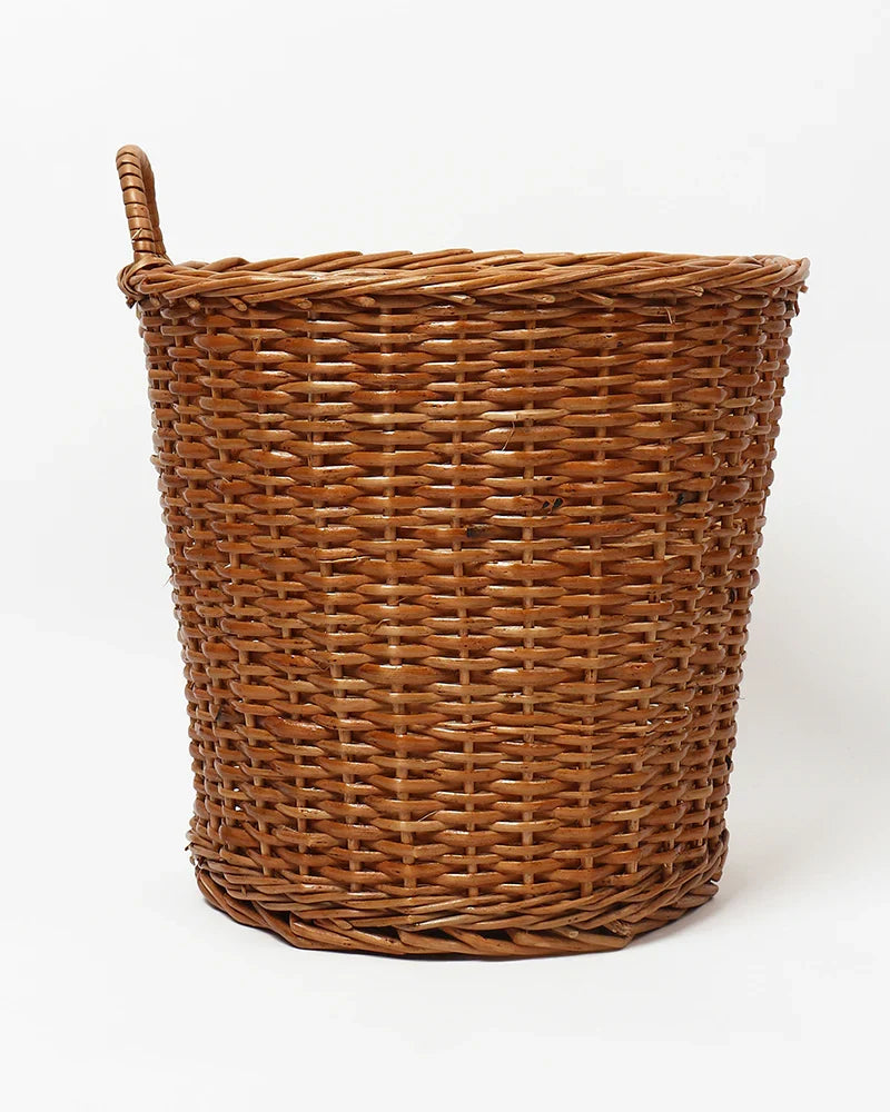 Multipurpose Wicker Basket – Ideal for Plants, Storage, or Use as a Dustbin — Canewoven