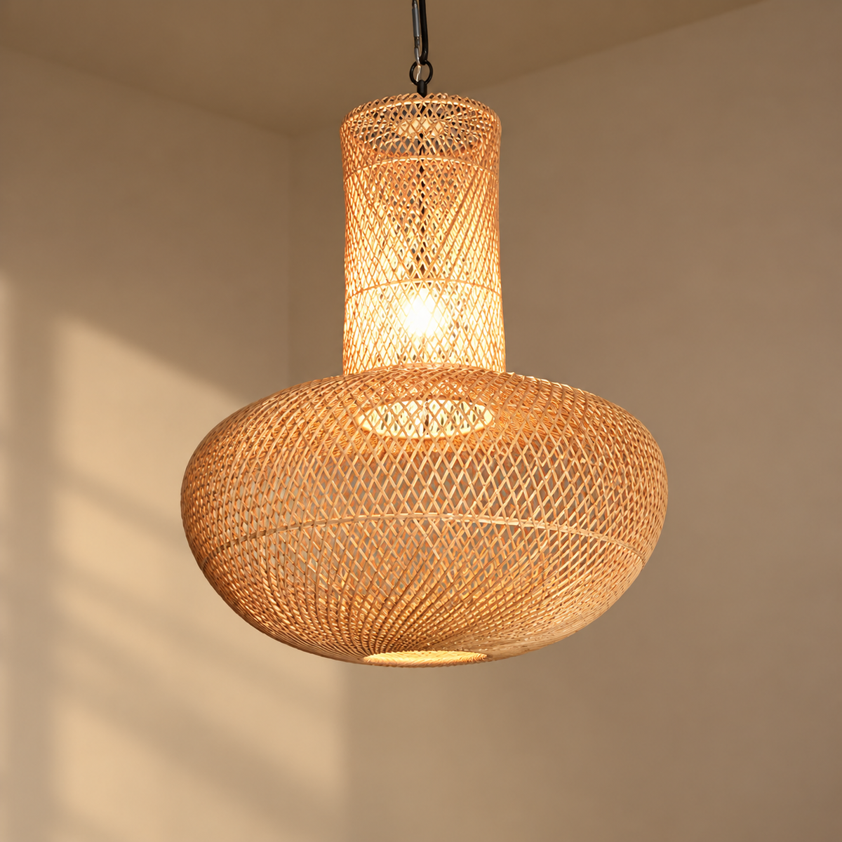 Mushy Mush Pendant Light — Canewoven