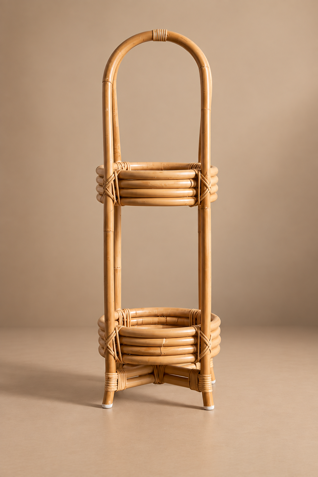 Rattan Plant Pots | Cane Flower Pots | Bamboo Planter - Standing — Canewoven