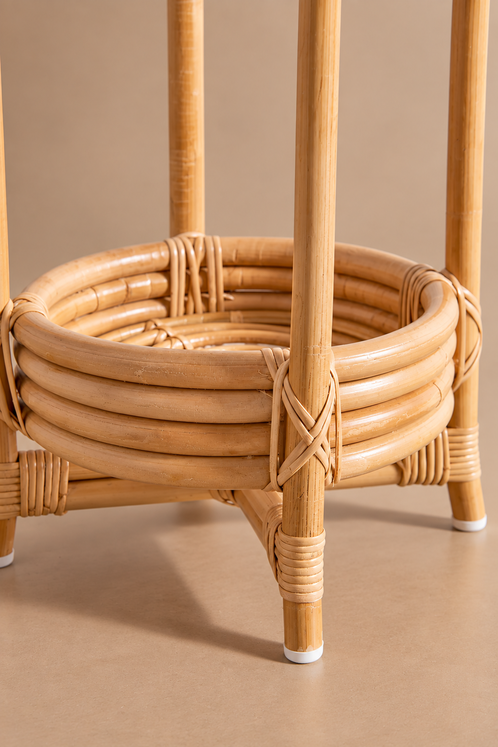 Rattan Plant Pots | Cane Flower Pots | Bamboo Planter - Standing — Canewoven