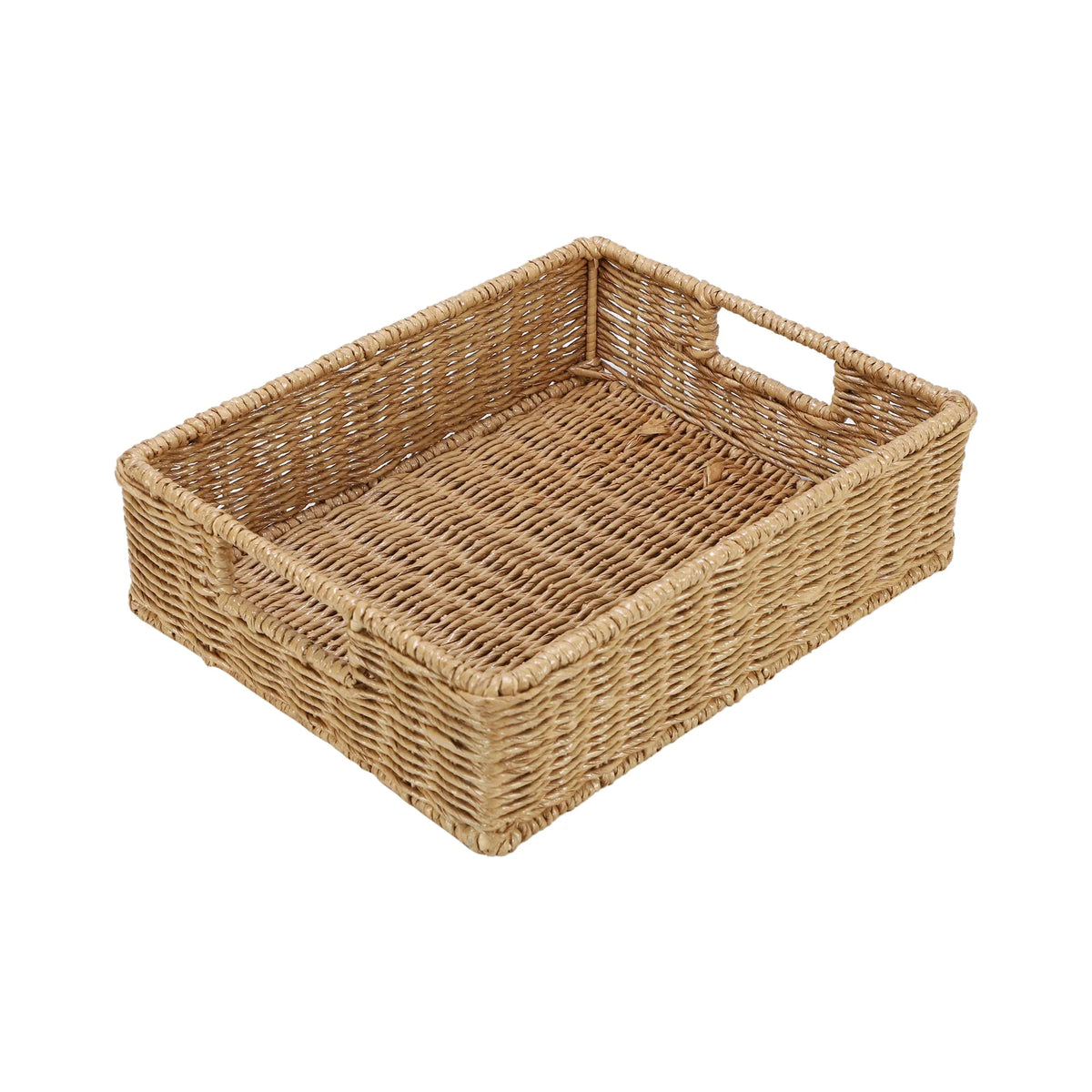 Seagrass Storage Basket 12x8x4 Inch for Bathroom - Tara — Canewoven