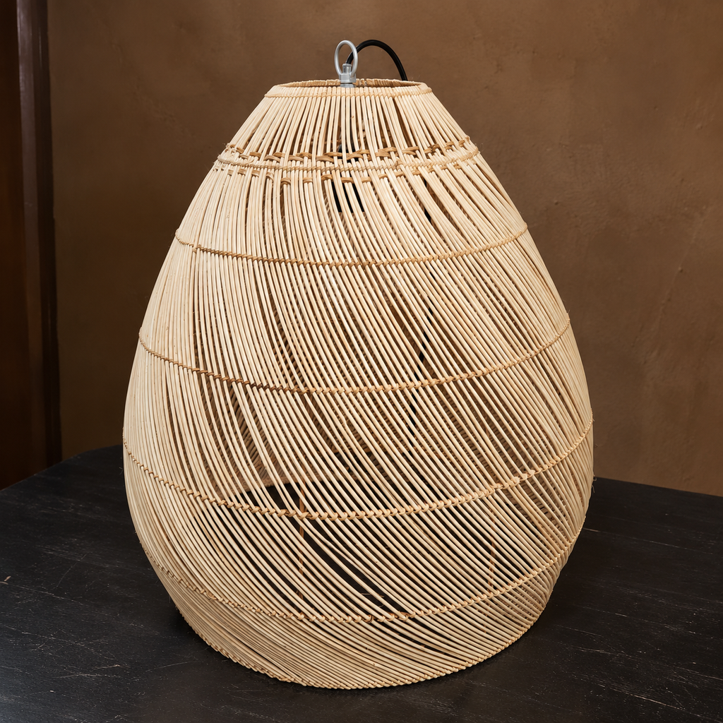 Solace Pendant Light — Canewoven