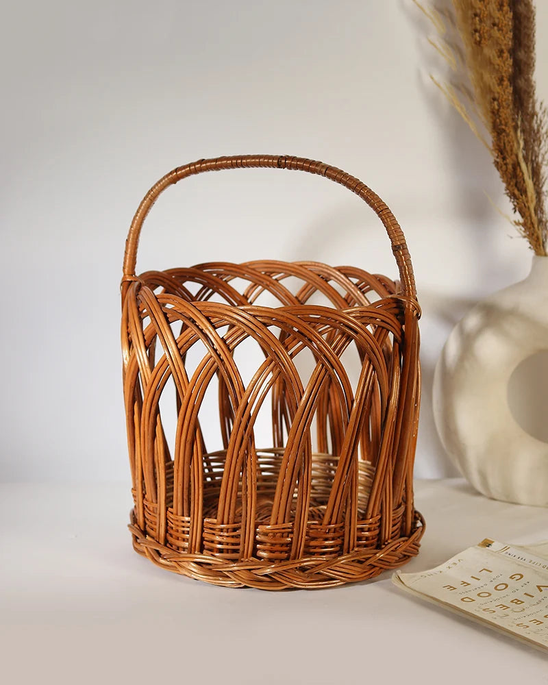 Storage Boat Basket for Clothes, Fruits, Decorative Home Organization — Canewoven