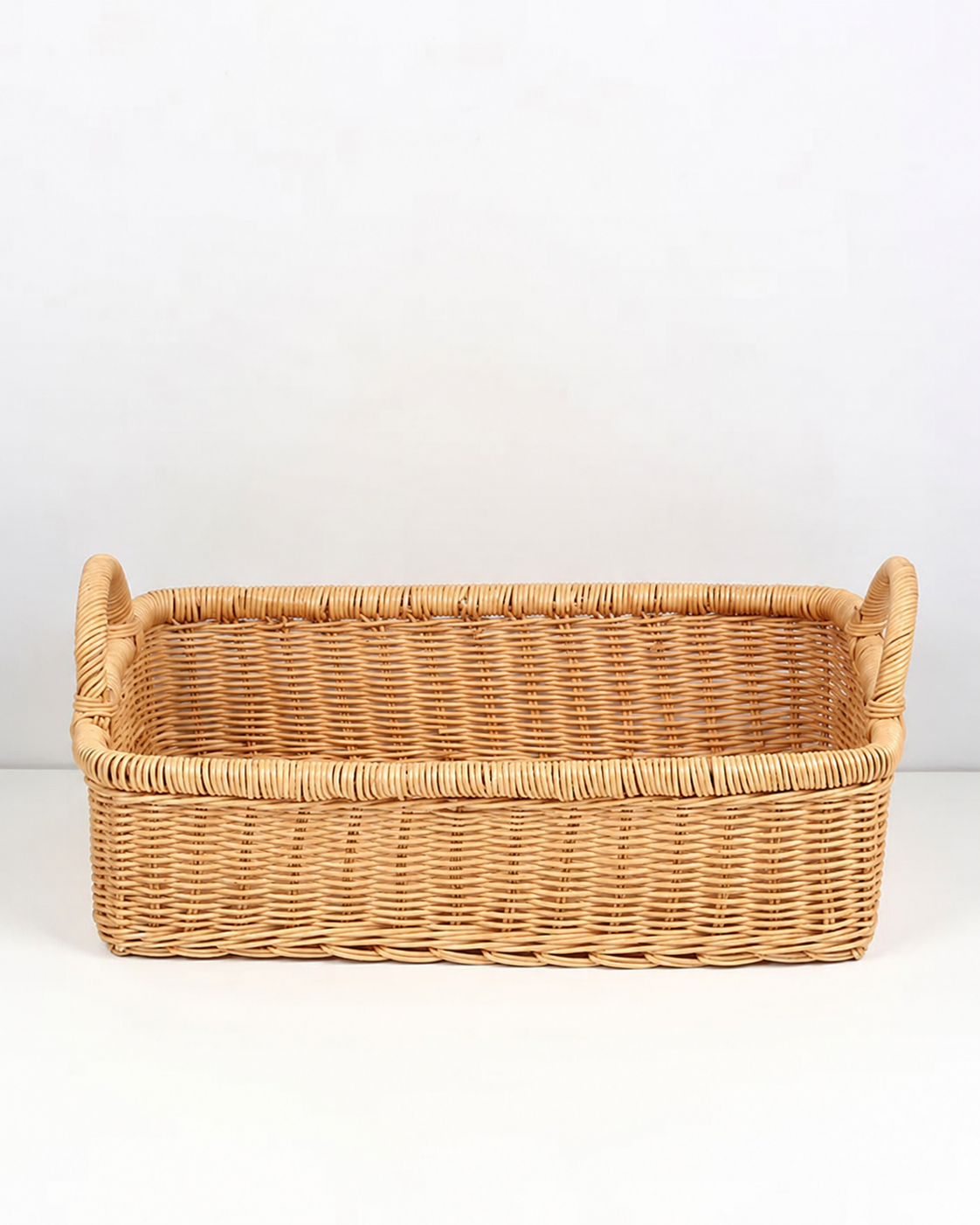 Versatile Rattan Basket for Serving, Organizing, and Stylish Home Display — Canewoven