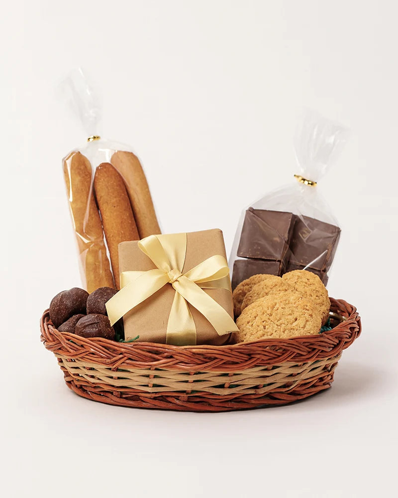 Wicker Baskets for Fruit and Kitchen Storage, Perfect Cane Gift Hamper — Canewoven