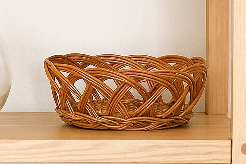 Wicker Baskets for Kitchen Storage and Fruits, Perfect Cane Gift Hamper — Canewoven