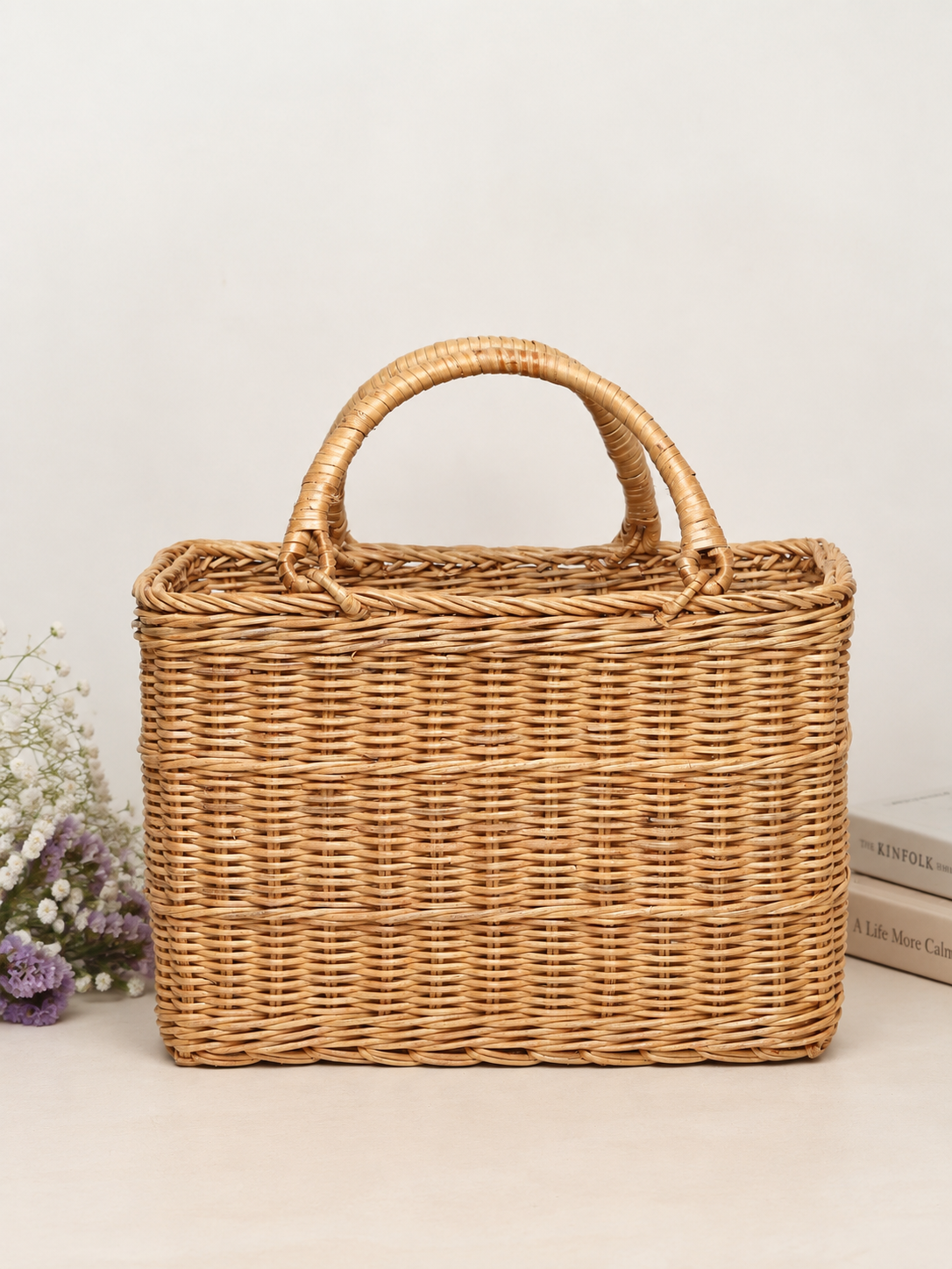 Wicker Picnic Basket for Garden, Park & Weekend Outings — Canewoven